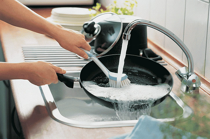 Как очистить чугунную сковороду от многолетнего нагара 